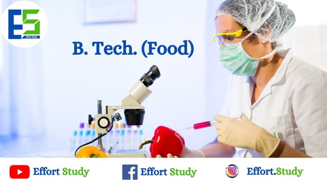 b.-tech.-food:-bachelor-of-technology-in-food-technology